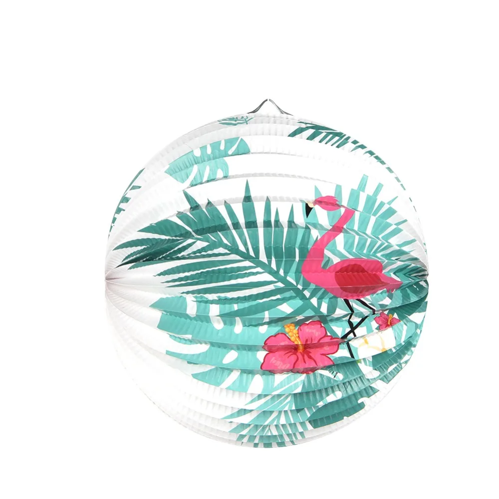 Новинка! 3 шт 23 см фламинго украшение для вечеринки аккордеон гофрированные