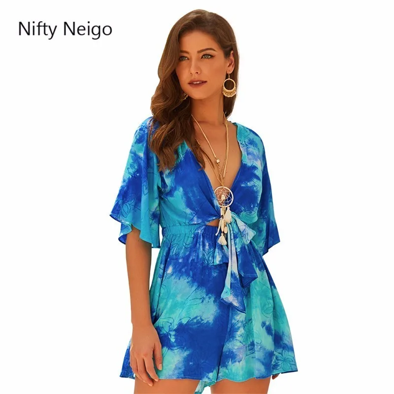 Nifty Neigo Harajuku женские костюмы глубокий v-образный вырез Цветочные кружевные