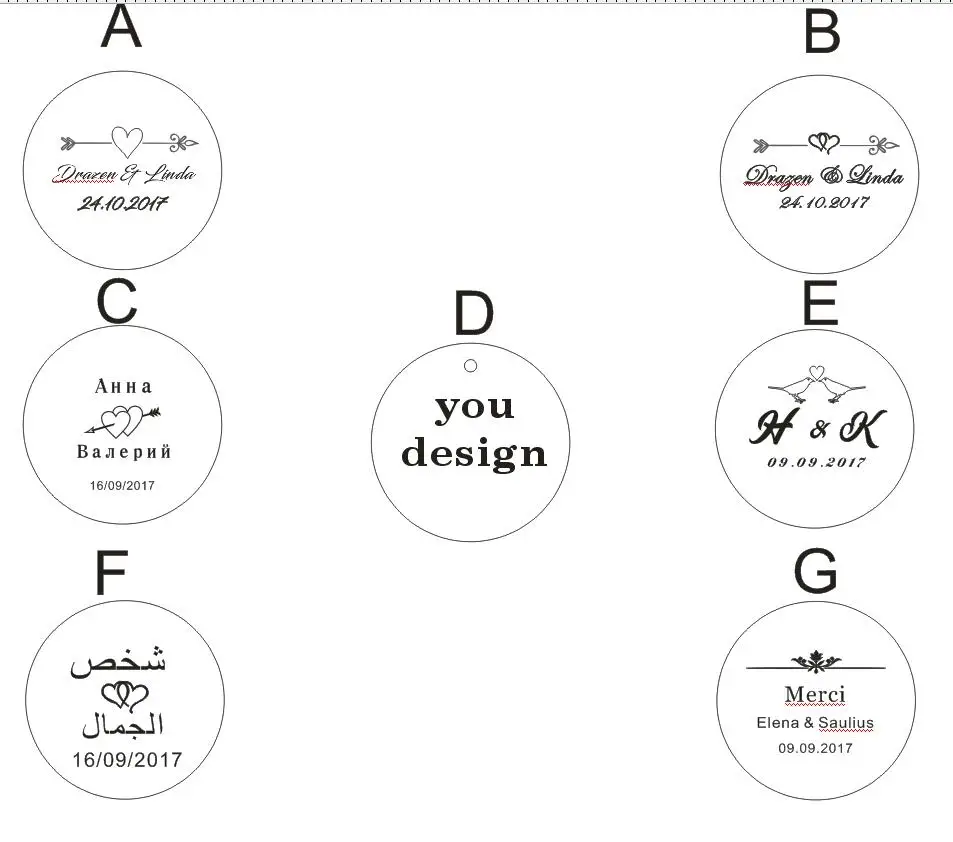 Новый дизайн Заказная коробка кольца персонализированная Свадьба/на день
