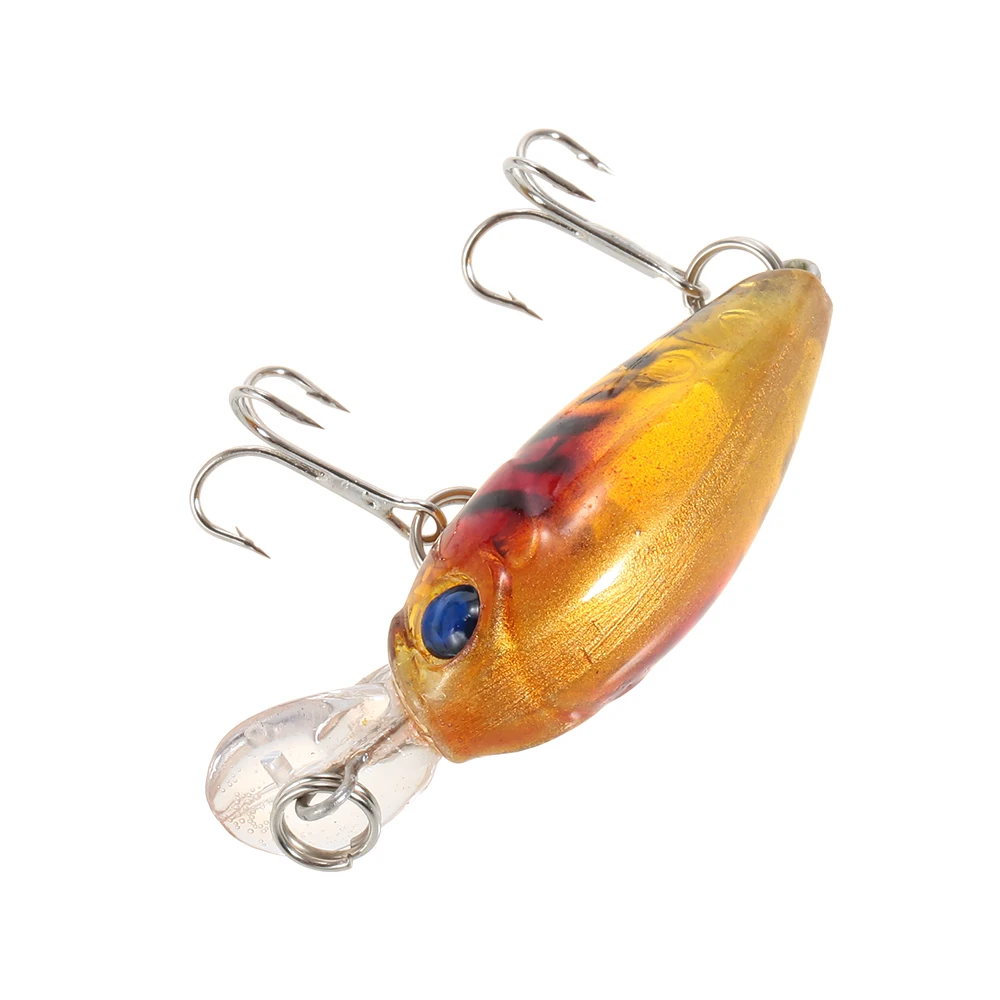 Lixada 9 шт. жесткая приманка для рыбалки Minnow окуня кренкбейт приманки форели с 2