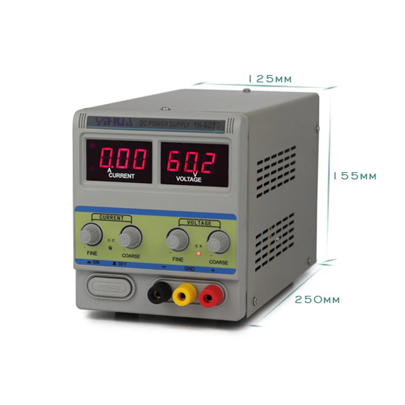 YIHUA 603D LCD Display DC Power Supply Voltage Regulators Stabilizers 60v 3A for PC Computer Cellphone | Обустройство дома