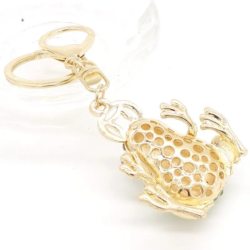 Key chians Purse Bag frog Rhinestone Keyrings Keychain charm Pendant Gift | Украшения и аксессуары