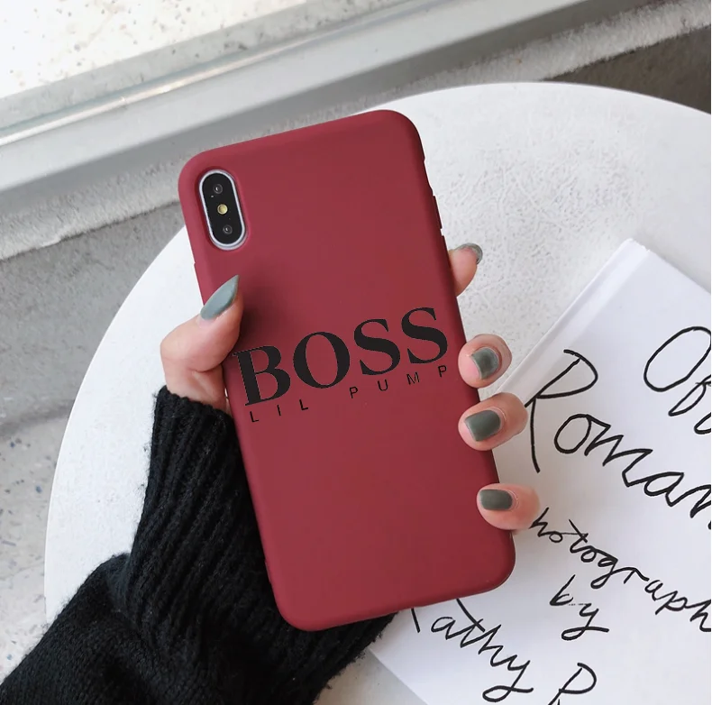 Лиловый насос серповидный режим карамельного цвета чехол для телефона TPU iPhone 7 8 XS