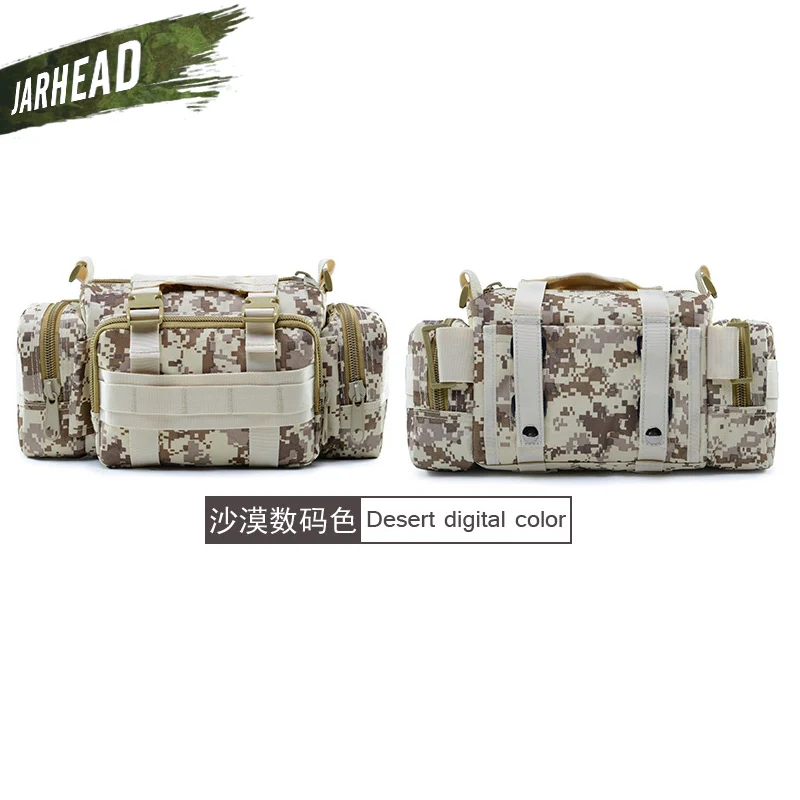 DesertDigital Обновленная 900D уличная Военная тактическая поясная сумка, водонепроницаемый нейлоновый походный рюкзак для кемпинга, сумка для рук, сумка для камеры - Цвет: DesertDigital