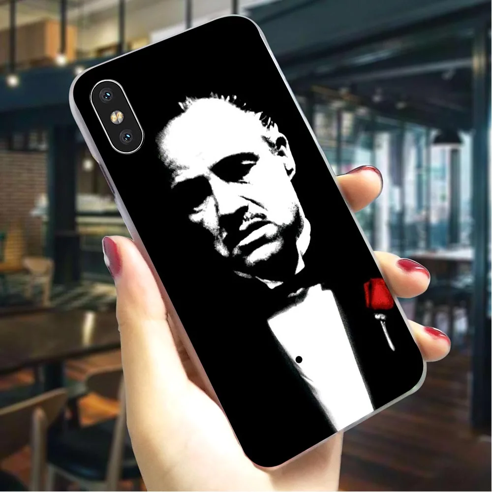 K0758010 Чехол для телефона Godfather Marlon Brando для iphone 8 Plus 5 5S SE 6 6 S/6 6S Plus 7 8/7 Plus X XS XR Xs Max, Жесткий Чехол - Цвет: K0758010
