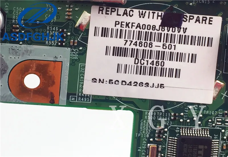 Материнская плата DA0Y61MB6E0 для ноутбука HP системная Pavilion X360 13 A материнская 774603 001