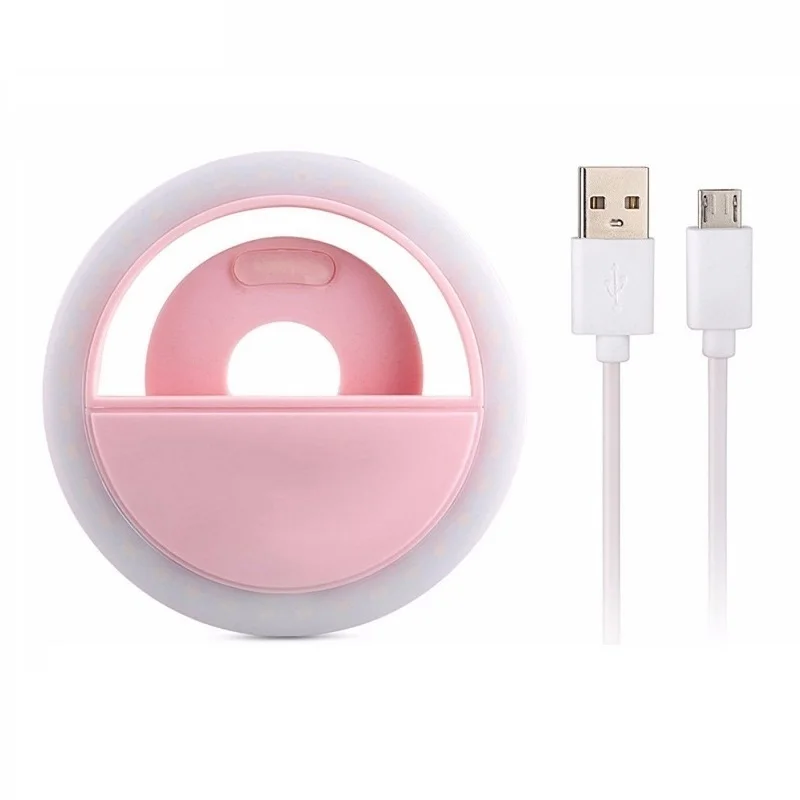 USB зарядка светодиодное кольцо для селфи Iphone дополнительный ing Night Darkness повышение