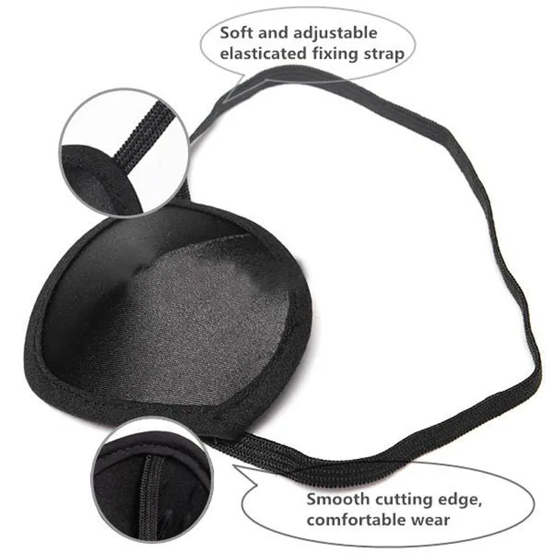 Монокулярные очки черный дворец Небесный Phantomhive косплей глаз патч одноглазный