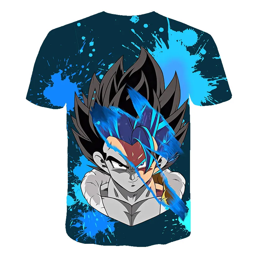 Dragon Ball Bulma Super Saiyan vegeta футболка 3D для мужчин женщин Аниме Малыш Гоку Готен Гохан