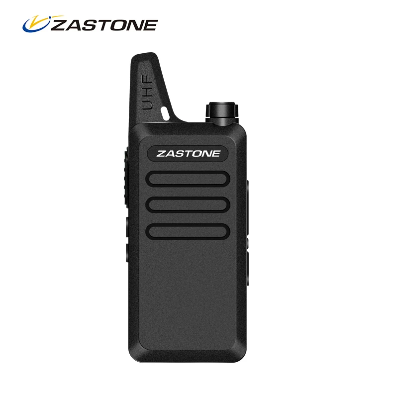 Zastone X6 Black UHF Mini Handheld Transceiver Ham radio hf transceiver handheld walkie talkie Children's Walkie Talkie