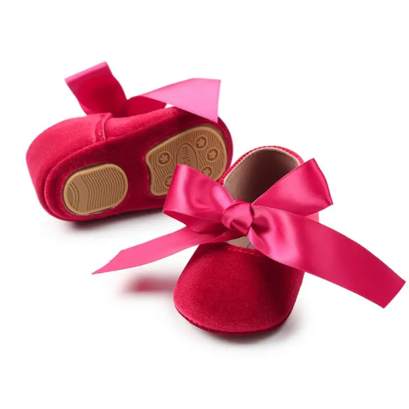 Туфли принцессы для новорожденных девочек с бантом|toddler shoes|baby girl princess shoesbaby shoes