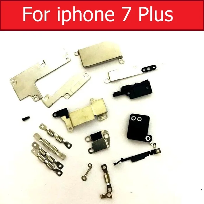 Полный корпус, внутренние маленькие металлические железные детали для iPhone 4, 4S, 5, 5c, 5S, 6, 6s plus, маленький держатель, кронштейн, защитная пластина, комплект, запчасти для телефона