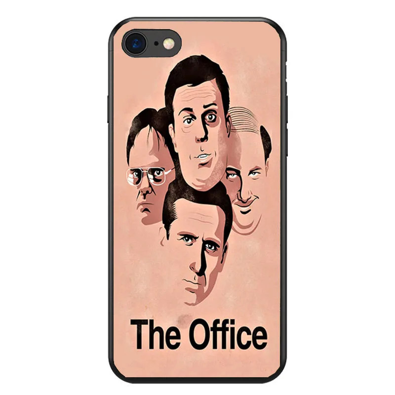 Мягкий Силиконовый ТПУ чехол для телефона tv the office cast meme iPhone 8 7 6 S Plus X XS MAX XR 10 5s SE Coque