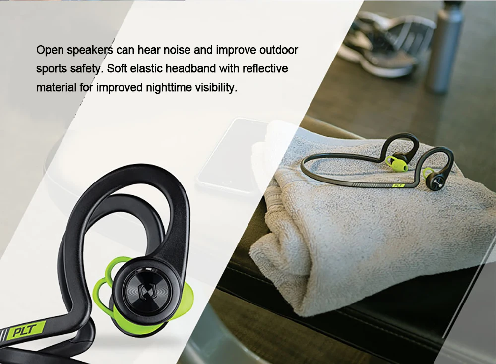 Оригинальные наушники Plantronics BackBeat Fit, беспроводные наушники Bluetooth, разноцветные спортивные гарнитуры для xiaomi SamSung