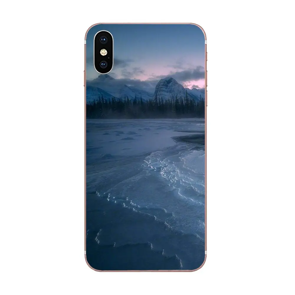 Мягкий чехол из ТПУ с рисунком для телефона дорожный пейзаж Apple IPhone X XS Max XR 4 4s 5 5C 5S