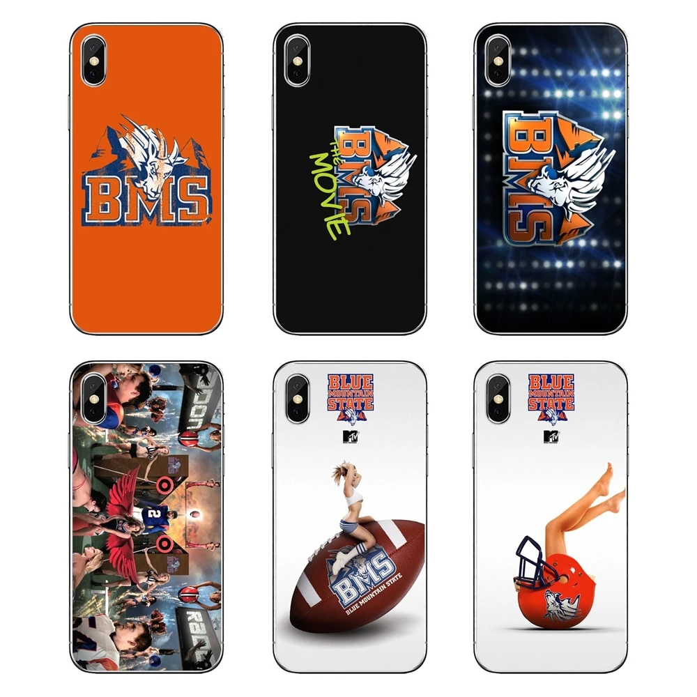 Прозрачный мягкий чехол для iPod Touch iPhone 4 4S 5 5S 5C SE 6 6S 7 8 X XR XS Plus MAX BMS Blue Mountain State с