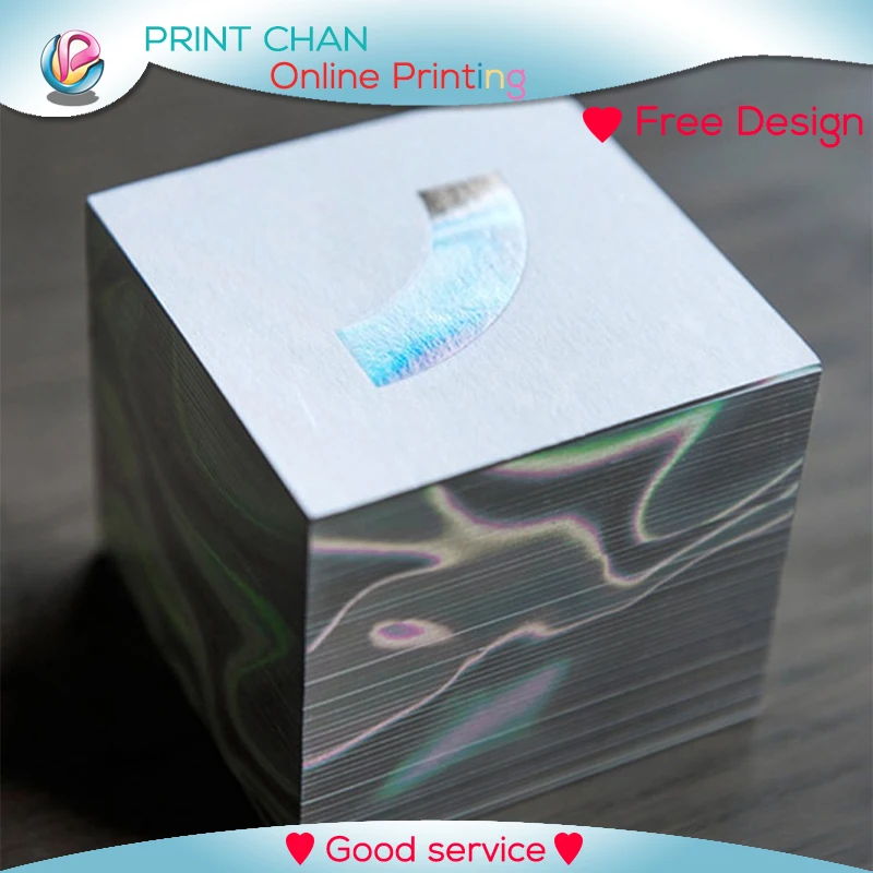 

Wholesale 200pcs/Lot Custom Gold/Silver/Holographic Edge Business Card Embossed Foil Stamping Free Shipping