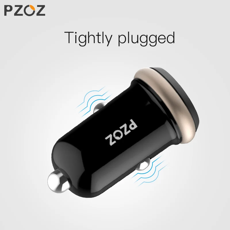 Автомобильное зарядное устройство PZOZ USB быстрая зарядка 3 1 А двойное
