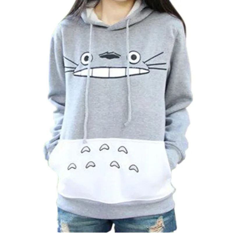 Женские толстовки с котом Pusheen милые худи капюшоном уличная одежда весна