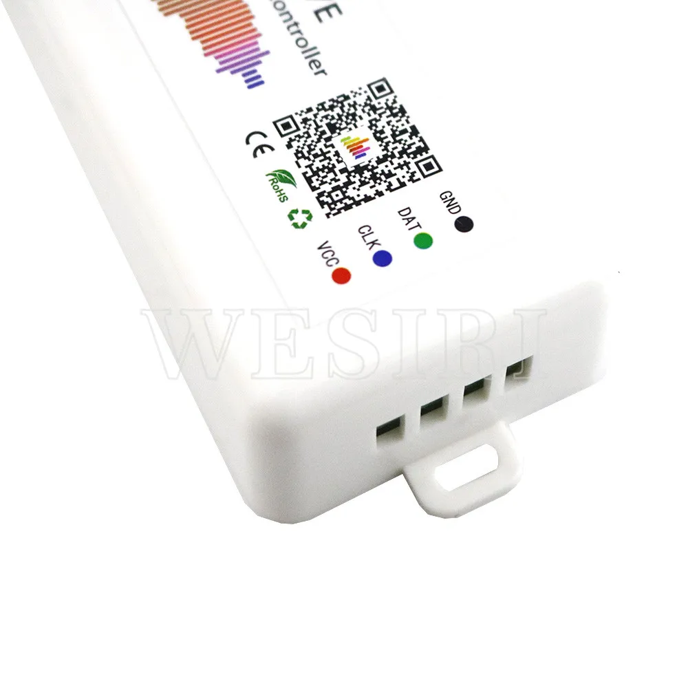 WIFI Bluetooth SP107E Pixel IC SPI музыкальный светодиодный контроллер через приложение для
