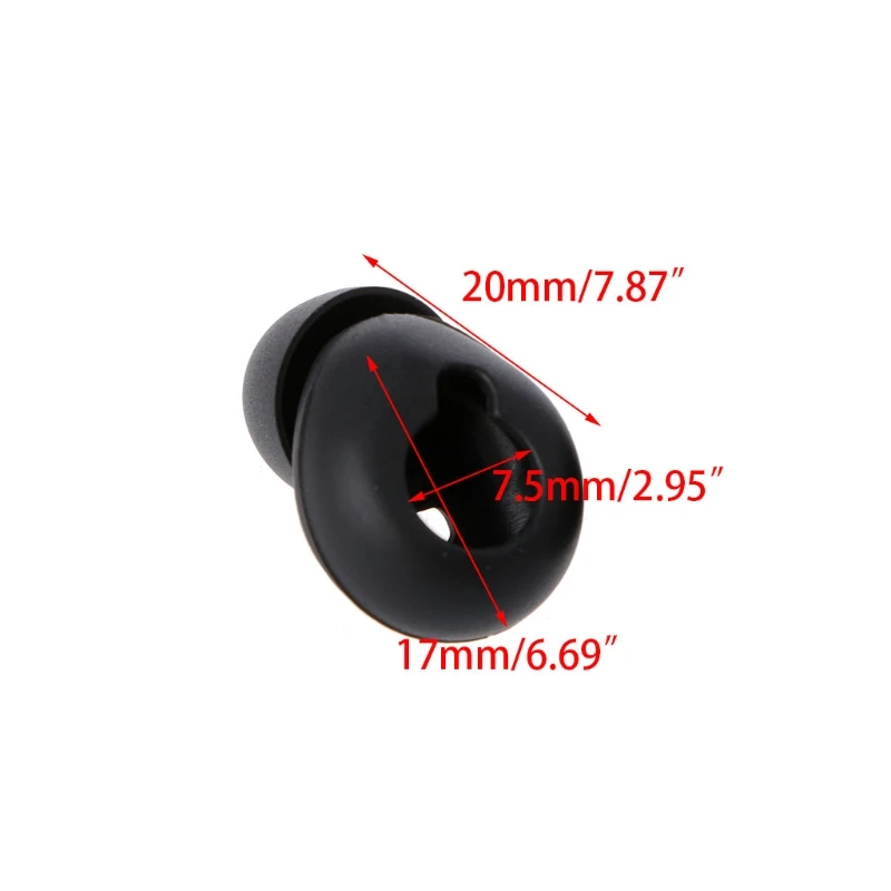 3 Pairs Silicone Eartip Earbud For Samsung Gear Circle R130 Bluetooth Earphone | Электроника