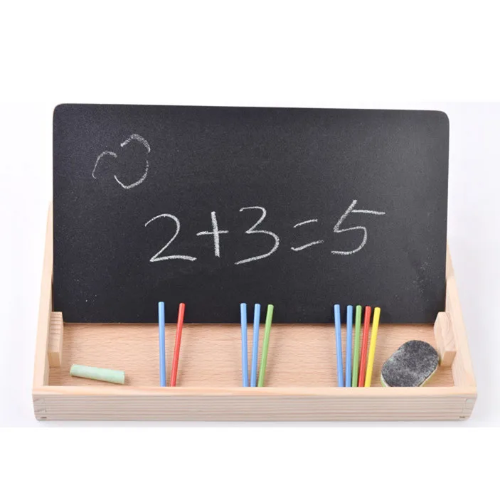 Обучающие деревянные арифметические игрушки Chanycore Цифровая зеркальная детская