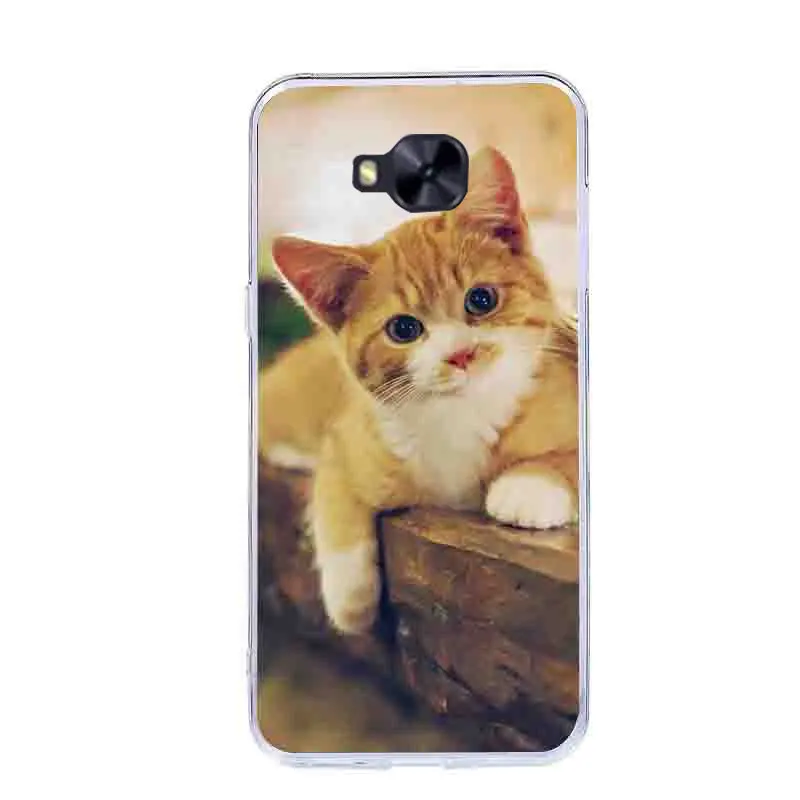 J&ampR Pattern Case For Asus ZenFone 4 Selfie Pro ZD552KL Cover Silicone Ultra Thin Soft TPU Transparent Cartoon Print Cases |