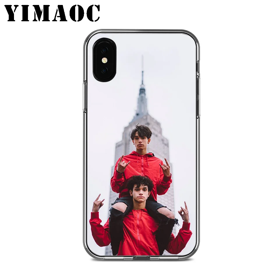 YIMAOC Lucas и marus Dobre Twins Мягкий силиконовый чехол из ТПУ для Apple Iphone Xr Xs Max X 10 8 Plus 7 6 S SE 5s |