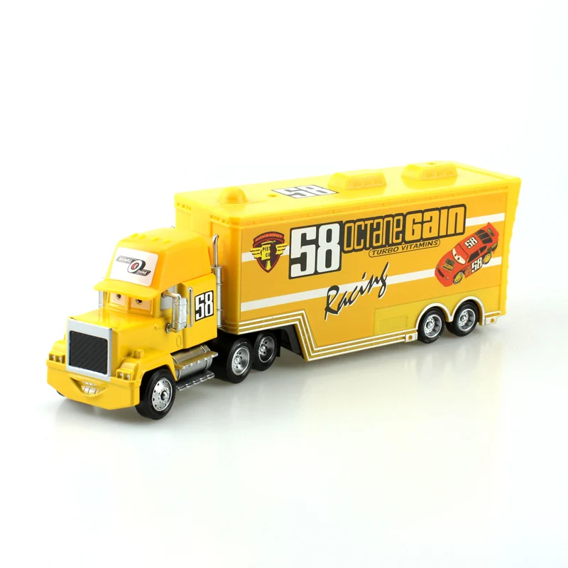 

Disney Pixar Cars Toys No.58 Mack Uncle Truck 1:55 Diecast Metal Alloy Modle Toys Car Gift For Kids Lightning McQueen