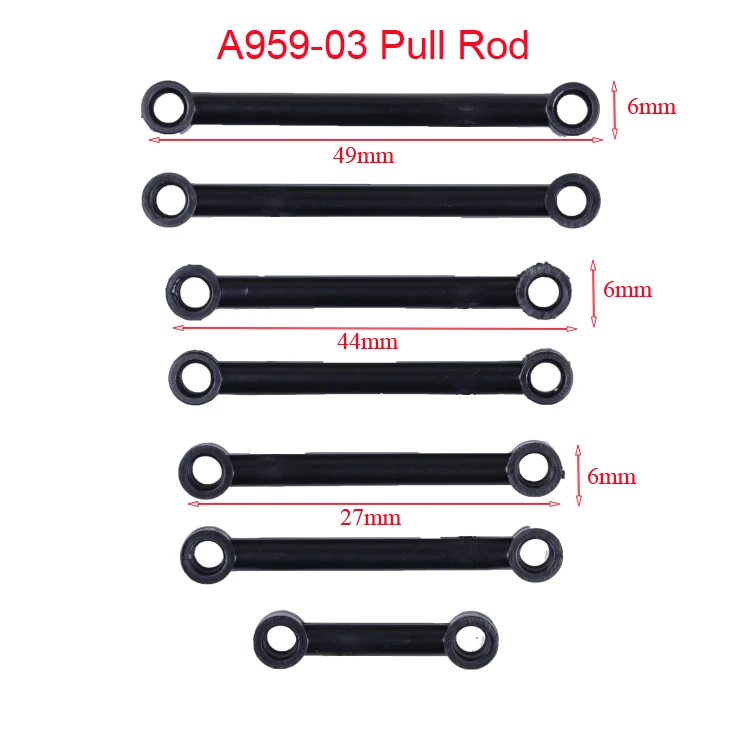 Оригинальный WLtoys 1:18 RC автомобиль запасные Запчасти A949/A959/A959 B/A969 B аксессуары A959 01