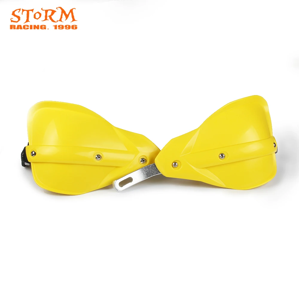 YELLOW Мотокросса защита рук Handguard протектор Ручка защита для CRF CR KTM SX EXC FE FC TC TE XR YZ DRZ RM RMX WR KX KLX DR - Цвет: YELLOW