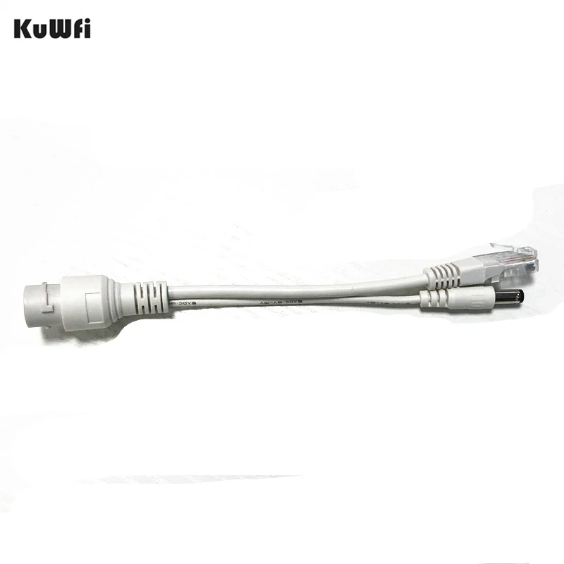 2 шт. KuWFi кабель адаптер poe RJ45 инжектор Сплиттер Комплект пассивного питания через
