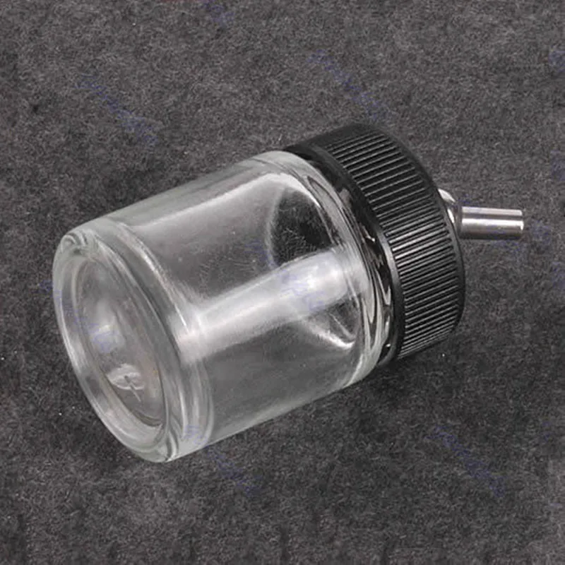 

Airbrush Glass Bottle Jar Standard Air Brush Suction Lid Pump Spray Top