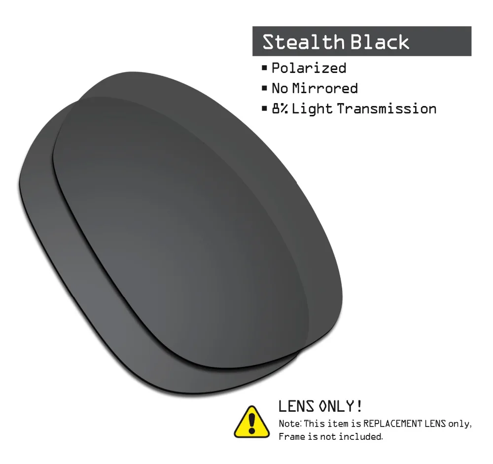 2 пары поляризованных солнцезащитных очков SmartVLT Сменные линзы для Oakley Pulse Stealth