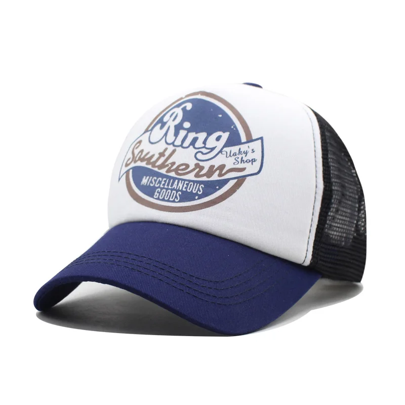 Бейсболка Snapback для мужчин и женщин Кепка с 5 панелями сетка кепка быстросохнущая
