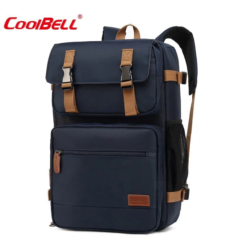 Blue Coolbell Многофункциональный 17 дюймов рюкзак для ноутбука для подростка бизнес мужской чехол для чемодана чехол для ноутбука Asus acer D - Цвет: Blue