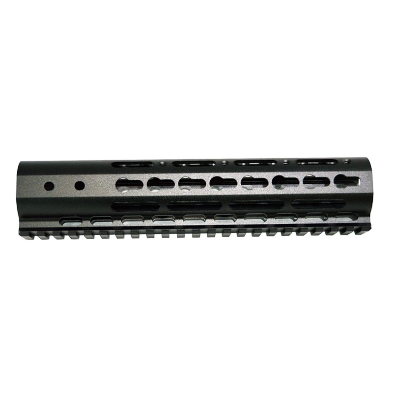 FIRECLUB 9 дюймов поплавок NSR KeyMod Handguard кронштейн со съемным Рельсом черный баррель гайка для AR-15 M4 M16