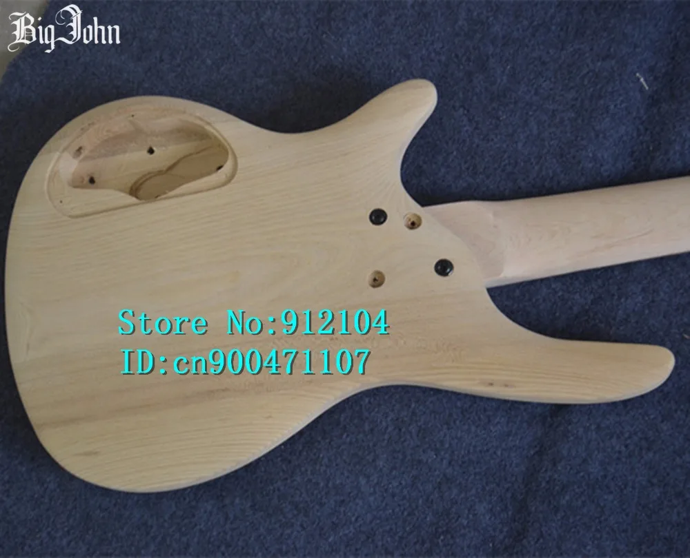 Бесплатная доставка Новые незавершенные 5 струн электрическая бас гитара