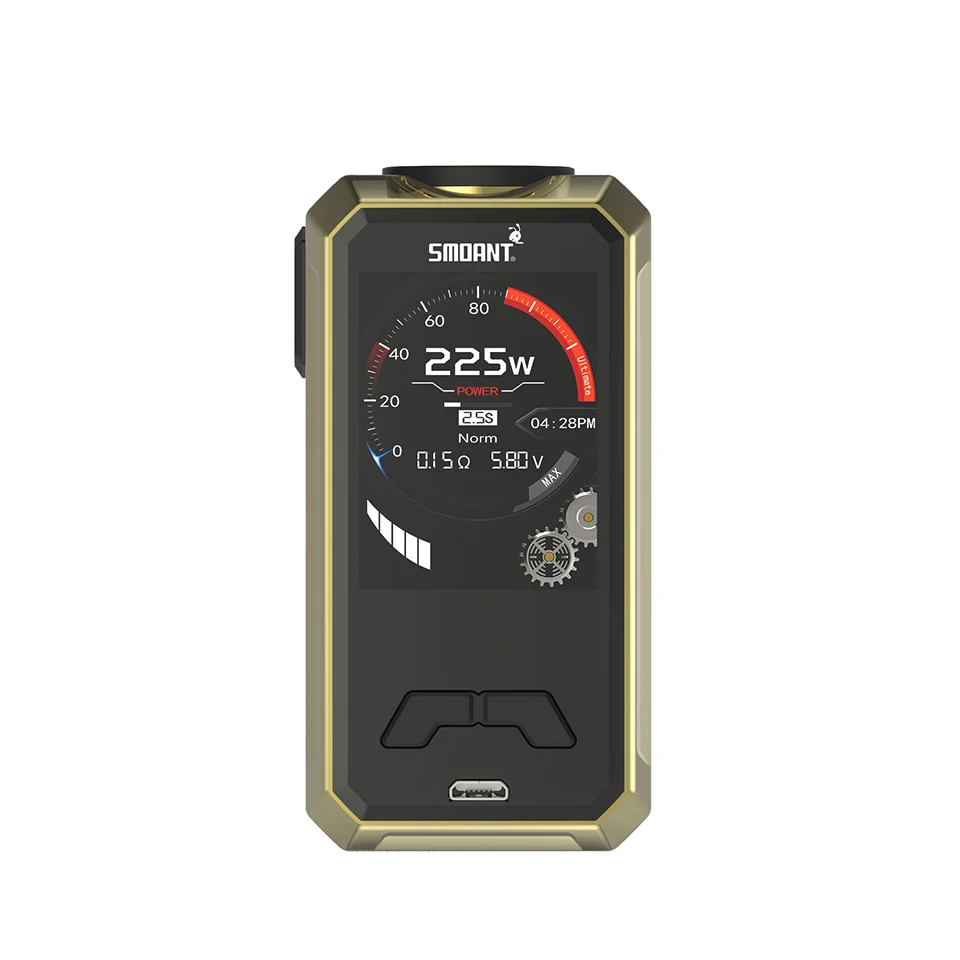 Оригинальный боксмод Smoant Charon Mini 225 Вт с двойным аккумулятором 18650 электронная