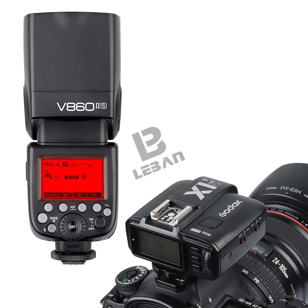 Free DHL Godox AD600BM 1/8000 HSS GN87 + V860II-S E-TTL Li-ion Battery Speedlite +X1T-S Trigger for Sony | Электроника