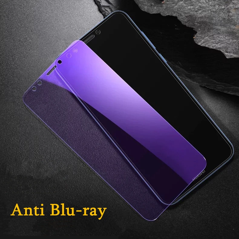2 шт закаленное стекло для huawei Y6 Y5 Prime Защитная пленка для экрана 9H против Blu-Ray стеклянная Защитная пленка для huawei y5 prime