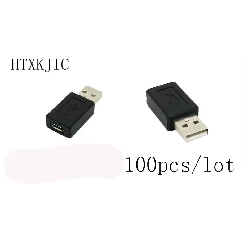 100 шт./лот USB 2 0 тип а папа к Micro B 5 контактный переходник мама|usb 2.0|usb 2.0 ausb type a |