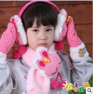 New Arrival in Winter~~ Children Collar pretty Scarf Princess Style Warm Earmuff with good quality | Тематическая одежда и