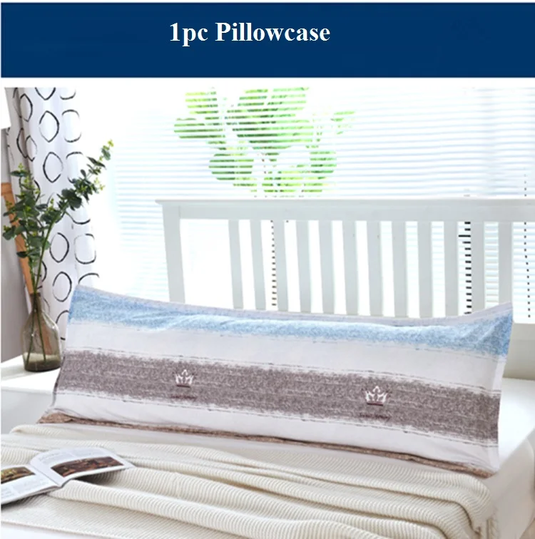 pillowcase-1 Длинная Подушка Чехол пара удлиняется Большой Подушка Чехол Подушка 1,2 м/1,5/1,8 м funda de almohada 48x150 см подушка вставка - Color: pillowcase-1