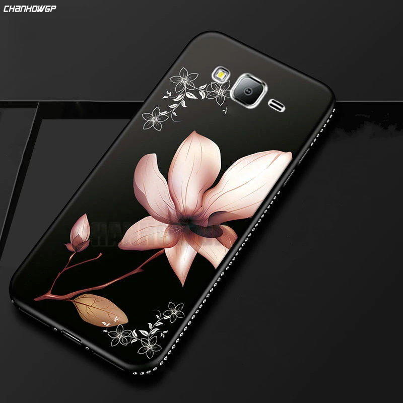 Мягкий чехол с объемными цветами для samsung Galaxy J7 Neo J701 J7 Core Nxt, задняя крышка для телефона samsung J7 J730 J710 J7 Prime G610