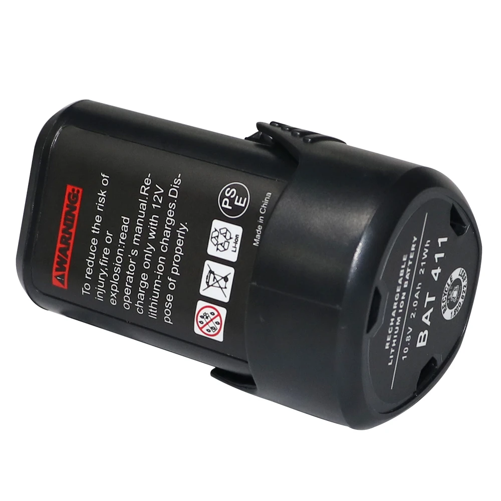 Литий ионный аккумулятор 10 8 в 2000 мАч для Bosch BAT 411A 411 Аккумуляторная дрель BAT412A BAT413A