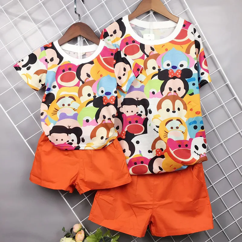 Комплект одежды для маленьких мальчиков спортивный костюм девочек одежда матери