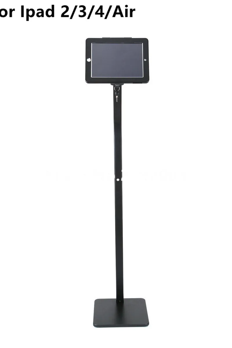 Для iPad 2/3/4/air/pro 9 7 дюймов пол замок стенд безопасный демонстрационный киоск
