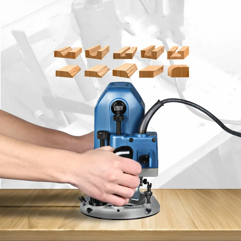 Деревообрабатывающий гравировальный шлифовальный станок мощный триммер