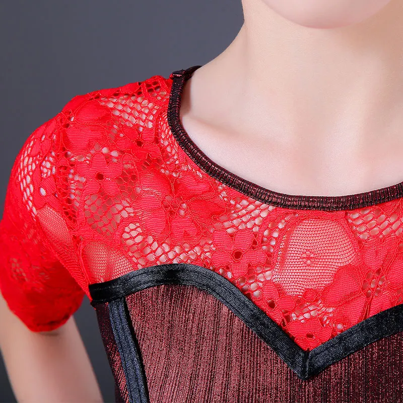 Профессиональное платье для латинских танцев девочек детское блестящее бальное